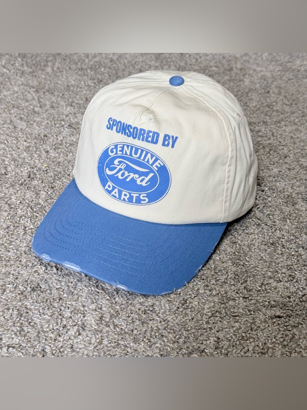 New Ford Brand “ genuine Ford parts” distressed snapback hat